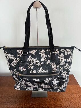 RADLEY LONDON Folk Dog Large Nylon Zip-Top Tote Bag